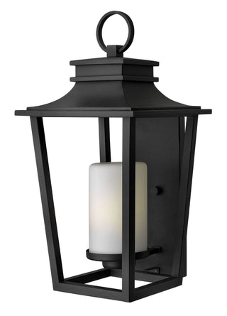 Sullivan Large Wall Mount Lantern in Black