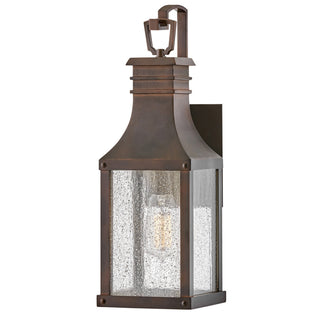 Beacon Hill Medium Wall Mount Lantern in Blackened Copper