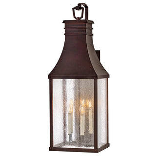 Beacon Hill Extra Large Wall Mount Lantern in Blackened Copper