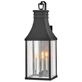 Beacon Hill Extra Large Wall Mount Lantern in Museum Black