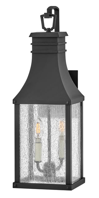 Beacon Hill Large Wall Mount Lantern in Museum Black