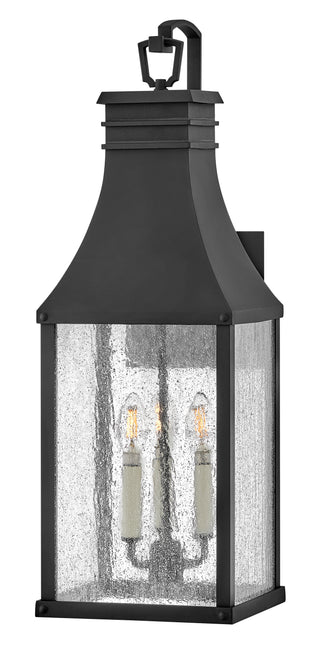 Beacon Hill Large Wall Mount Lantern in Museum Black