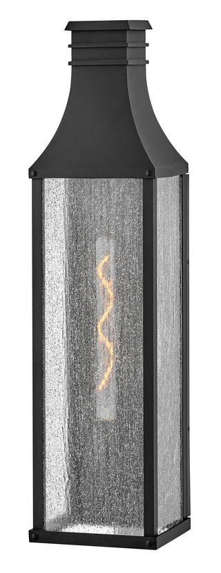 Beacon Hill Large Tall Wall Mount Lantern in Museum Black