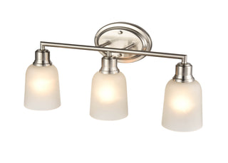 Amberle 3-Light Vanity Brushed Nickel