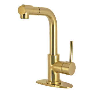 Concord Bar Prep Faucet in Brushed Brass