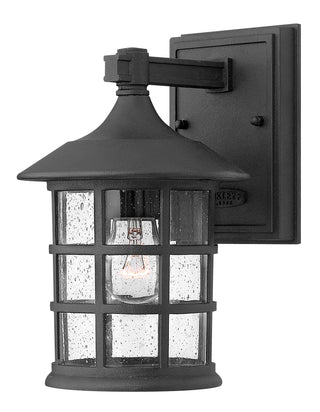 Freeport Small Wall Mount Lantern in Black