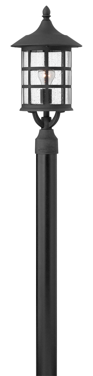Freeport Medium Post Mount Lantern in Black