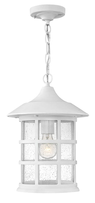 Freeport Medium Hanging Lantern in Classic White