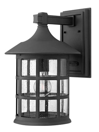 Freeport Medium Wall Mount Lantern in Black