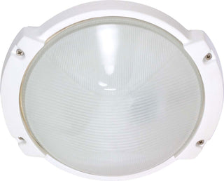 Nuvo Lighting - 60-516 - One Light Outdoor Bulk Head - Die Cast Bulk Heads Semi Gloss White - Semi Gloss White