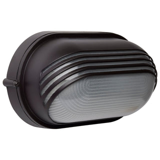 Die Cast Bulk Heads Architectural Bronze One Light Outdoor Bulk Head in Architectural Bronze