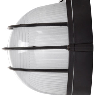Die Cast Bulk Heads Architectural Bronze One Light Outdoor Bulk Head in Architectural Bronze