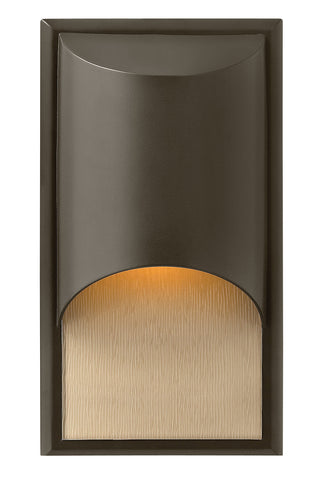 Cascade Medium Wall Mount Lantern in Bronze