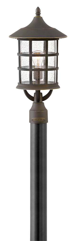Freeport Coastal Elements Medium Post Mount Lantern in Oil Rubbed Bronze