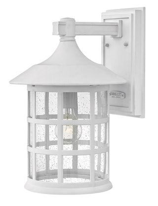 Freeport Coastal Elements Medium Wall Mount Lantern in Textured White
