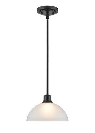 Amberle 1-Light Mini-Pendant Light Matte Black