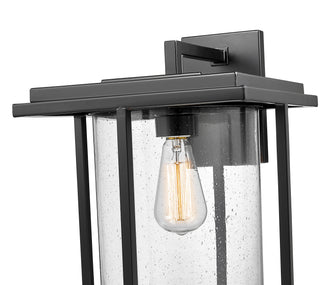 Adair 1-Light Outdoor Wall Sconce Powder Coated Black