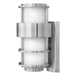 Saturn Medium Wall Mount Lantern in Stainless Steel