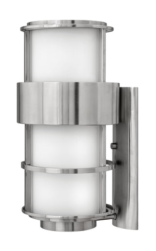 Saturn Medium Wall Mount Lantern in Stainless Steel