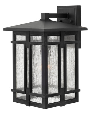 Tucker Medium Wall Mount Lantern in Museum Black