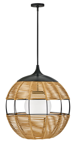Maddox Medium Orb Chandelier in Black
