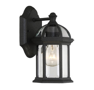 Kensington One Light Wall Mount in Textured Black