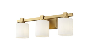 Abelson 3-Light Vanity Vintage Brass