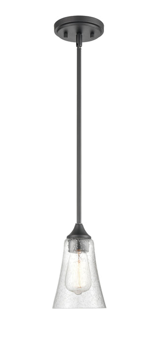 Natalie 1-Light Pendant light Matte Black
