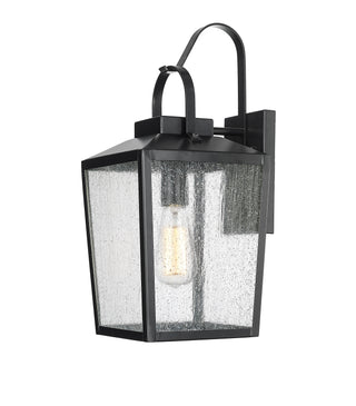Devens 1-Light Outdoor Wall Sconce Powder Coated Black