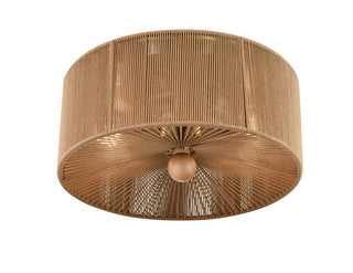 2-Light Flushmount Ceiling Light Brushed Nickel