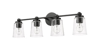 Lauryn 4-Light Vanity Matte Black