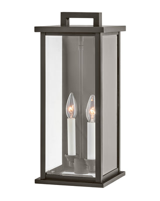 Weymouth Medium Wall Mount Lantern in Oil Rubbed Bronze