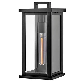Weymouth Small Wall Mount Lantern in Black