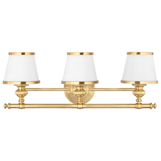 Milton Bath and Vanity with Flemish Brass Finish