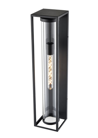 Caleb 1-Light Outdoor Wall Sconce Textured Black
