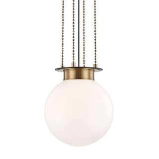 Gunther Pendant with Aged Old Bronze Finish
