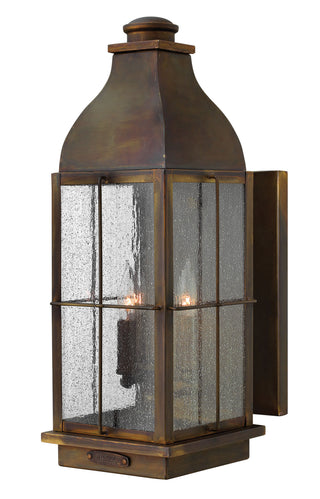 Bingham Medium Wall Mount Lantern in Sienna
