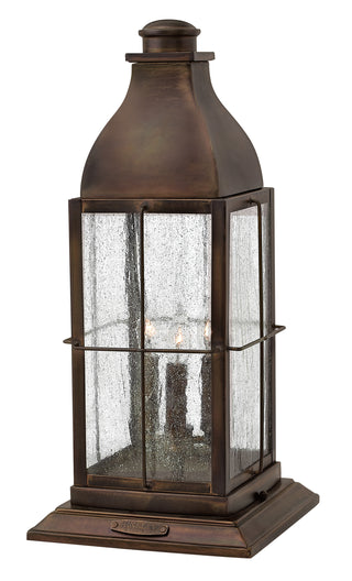 Bingham Large Pier Mount Lantern in Sienna