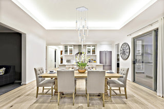 Aurora 20 inch Pendant in Chrome