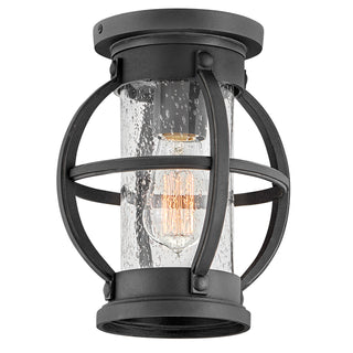 Chatham Extra Small Flush Mount in Museum Black