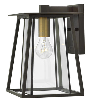 Walker Small Wall Mount Lantern in Buckeye Bronze