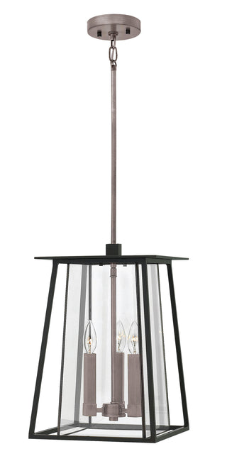 Walker Medium Hanging Lantern in Black