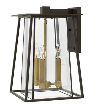 Walker Medium Wall Mount Lantern in Buckeye Bronze