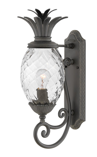 Plantation Large Wall Mount Lantern in Museum Black