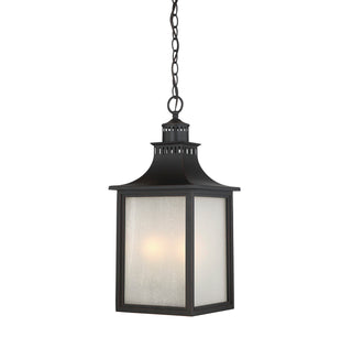 Monte Grande Three Light Hanging Lantern in English Bronze