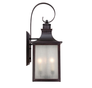 Monte Grande Three Light Wall Lantern in English Bronze