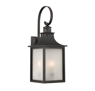 Monte Grande Four Light Outdoor Wall Lantern in English Bronze