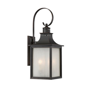 Monte Grande Four Light Outdoor Wall Lantern in English Bronze