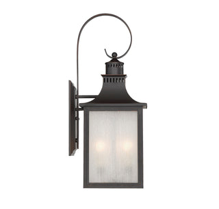 Monte Grande Four Light Outdoor Wall Lantern in English Bronze