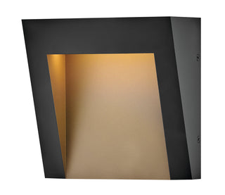 Taper Extra Small Wall Mount Lantern in Textured Black